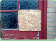 boarded up Kimberley